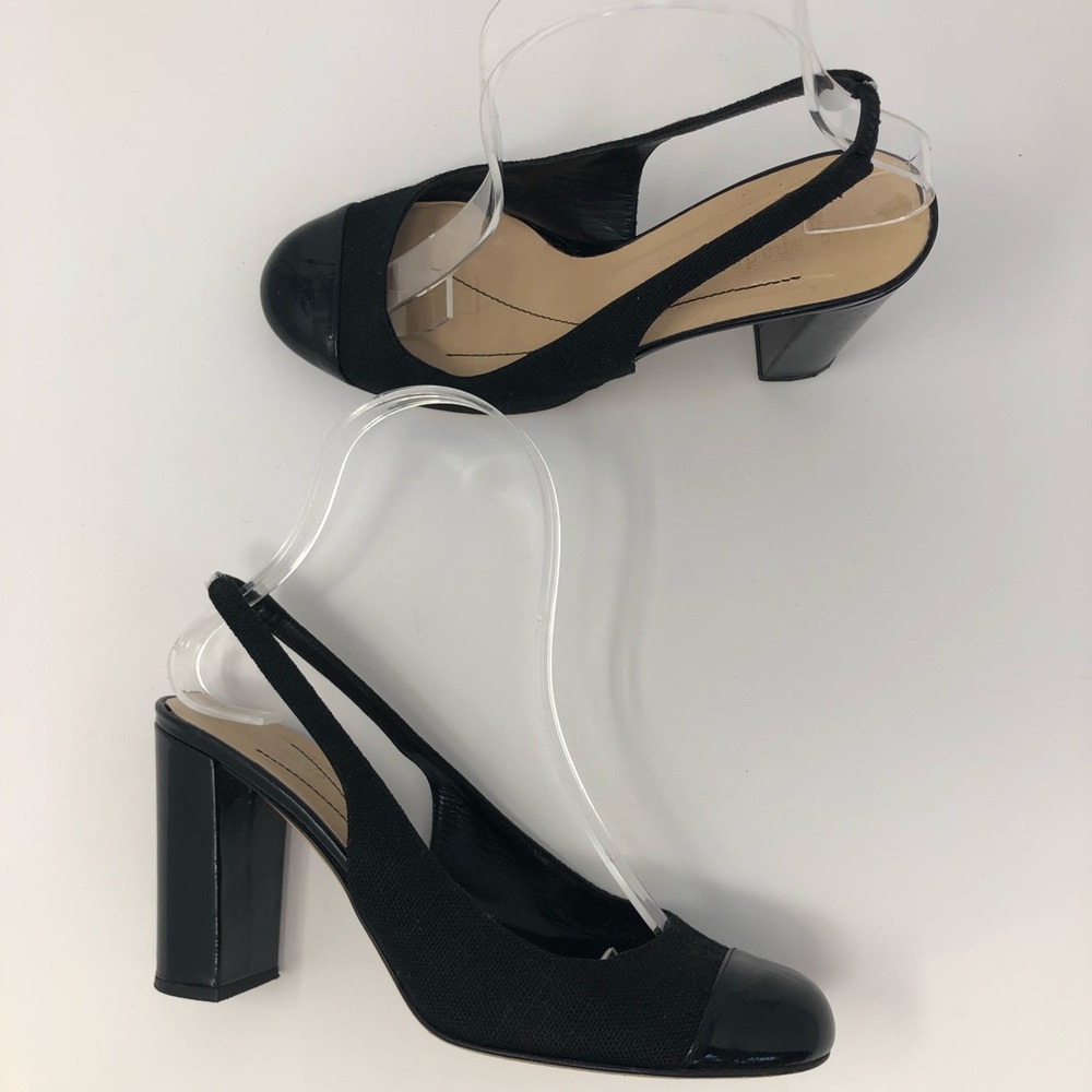 Kate Spade 6 Black shows heels slingback Italy - Picture 1 of 8